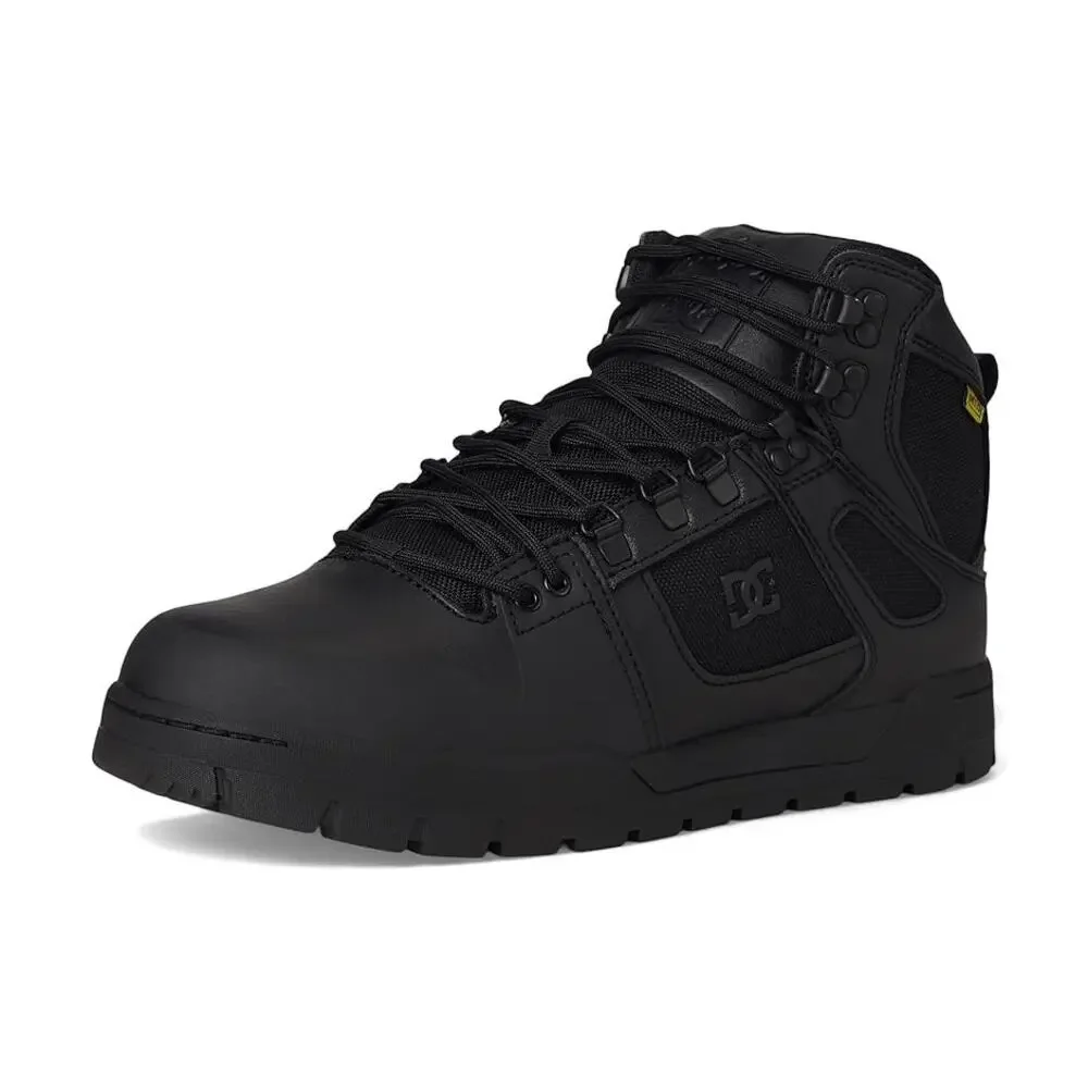 DC Shoes Men’s Anvil High-Top Work Boot — Black